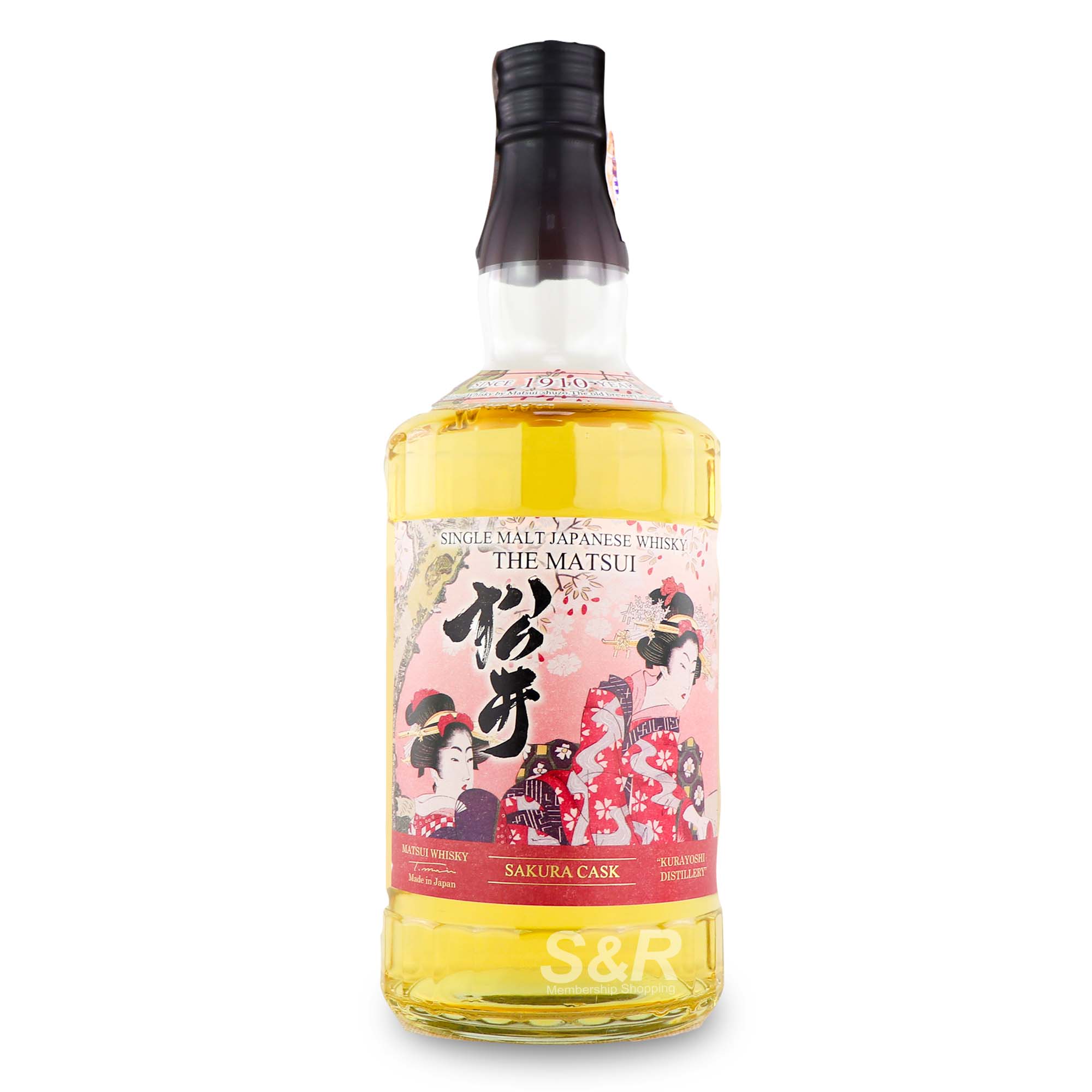 The Matsui Sakura Cask Single Malt Japanese Whisky 700mL The Matsui Sakura Cask Single Malt Japanese Whisky 700mL